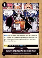 Hurry Up and Make Me the Pirate King! UC The Azure Sea's Seven OP14-097 NM