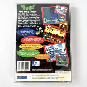 Bug for Sega Saturn - CIB Complete in Box + Reg Card EXCELLENT DISC