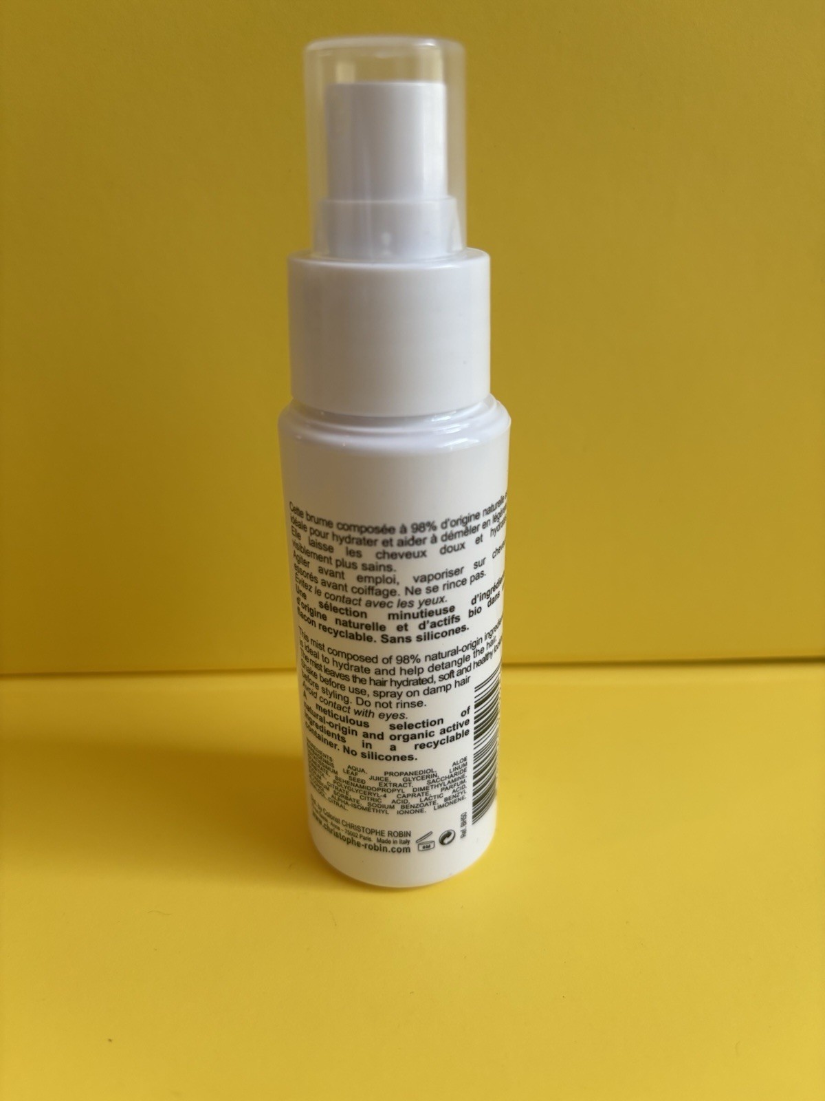 Christophe Robin Hydrating Leave-In Mist with Aloe Vera 1.7 fl Oz