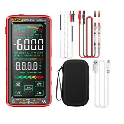  683  Multimeter High-End  6000 Counts Multimetro Test Wiederaufladbarer Mu8538