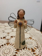 WILLOW TREE  "ANGEL OF SUMMER" 5 1/2”tall DEMDACO Susan Lordi  2001