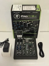 Mackie PROFX6V3 6 Channel Professional Effects Compact Mixer USB, Live Shows!!!!