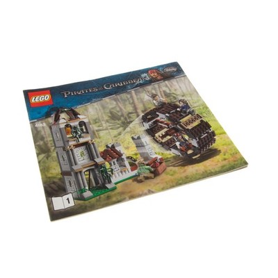 1x Lego Bauanleitung Heft 1 Pirates of the Caribbean The Mill 4183