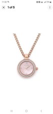 Invicta Mini Angel Women's Necklace Watch W/ Pink MOP Dial 22.5mm 49933 New