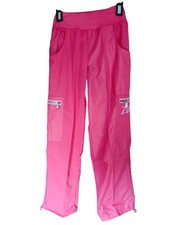 Zumba Fitness Cargo Kampfhose Hose XS Damen ältere Mädchen Training Neu mit Etikett