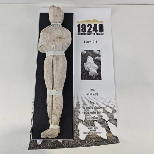 Shrouds of the Somme Collectable Figurine No 02433 WW1 Memorial Military History