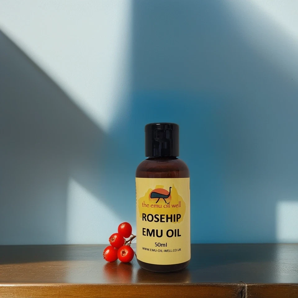 EMU OIL WELL Emu Oil with Rosehip for Stretch Marks and Fine Lines