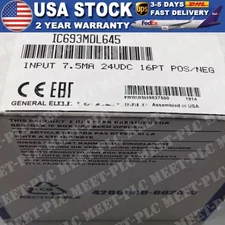 New Factory Sealed GE IC693MDL645 Fanuc Input Module IC693MDL645