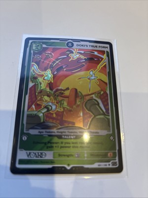 Gamersupps VCARD Rising Stars 1st Ed Holo 8 Vtuber Doki s True Form Dokibird