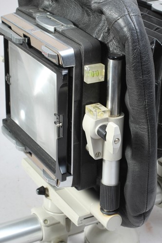 LINHOF KARDAN COLOR 45 S 4X5 MONORAIL CAMERA W BAG BELLOWS & RECESSED BOARD - Picture 11 of 16