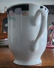 Caravel Cup (8 oz.) & Saucer Set Porcelain Excel White Black Blue Pink Green ! — photo 6