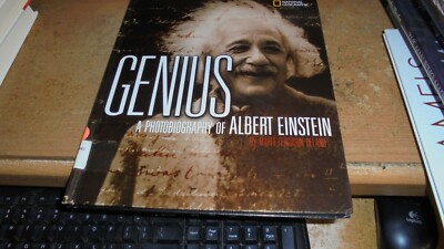 Genius : Photobiography of Albert Einstein by Marfe Delano (2005 hardcover