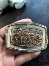 Harley Davidson Belt Buckle 1970's