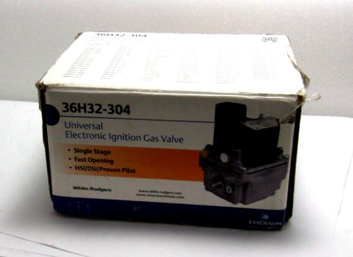 36H32-304 Emerson/ White, Rodgers Universal Electronic Ignition Gas Valve, New - Picture 7 of 7