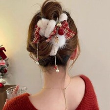 Christmas Hair Clips-1Pcs Acrylic Square Large Claw Clips for Hair Styling Ch...