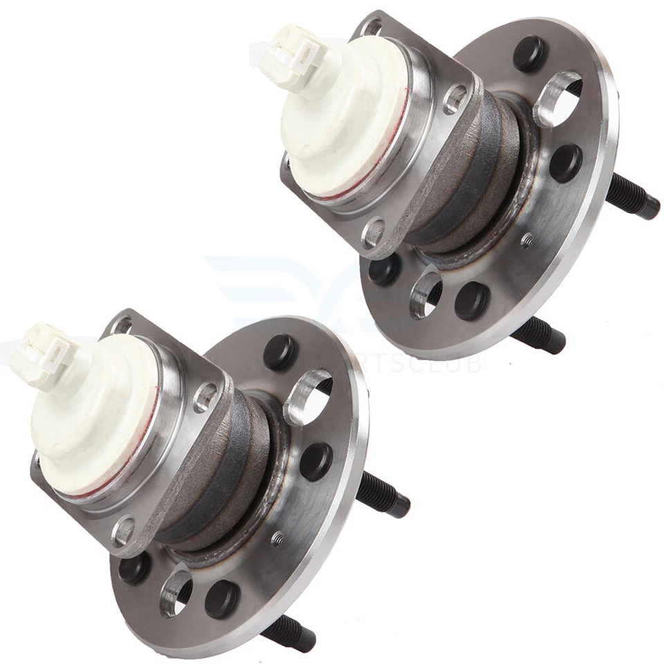 2 peças rolamento de cubo de roda traseira para 2000-13 Chevy Impala 99-05 Pontiac Grand Am V6 - Imagem 2 de 4
