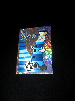 RC LENS ECUSSON BADGE image sticker N° 8 PANINI SUPERFOOT 1997-1998