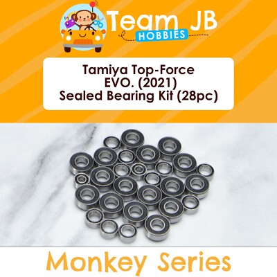 Tamiya Top-Force EVO. (2021) - 28 Pcs Rubber Sealed Bearings Kit