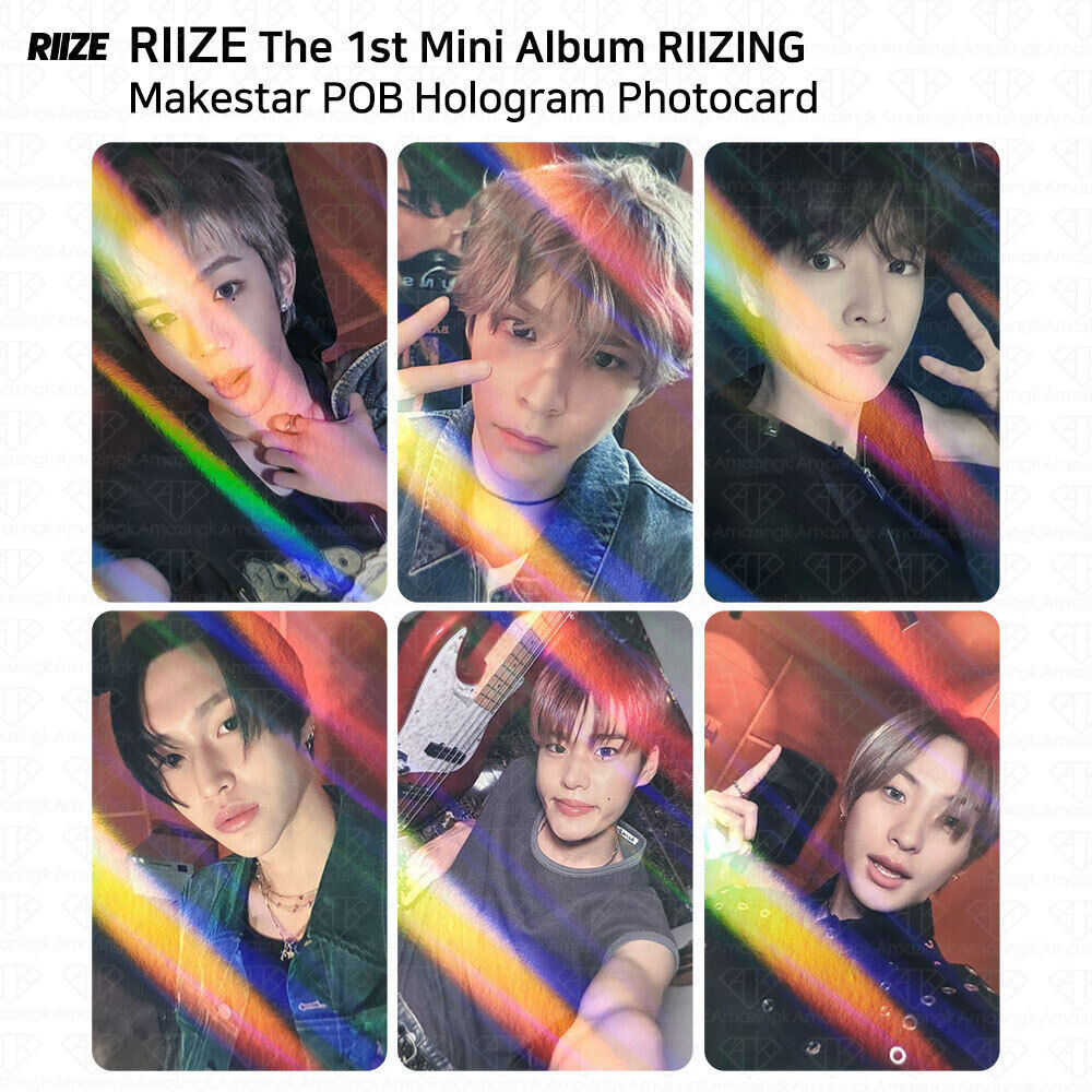 RIIZE The 1st Mini Album RIIZING POB Photocard Soundwave RIIZE The 1st Mini Album RIIZING POB Photocard Soundwave