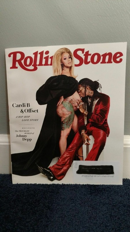 Rolling Stone magazine #1317 July 2018 Cardi B & Offset