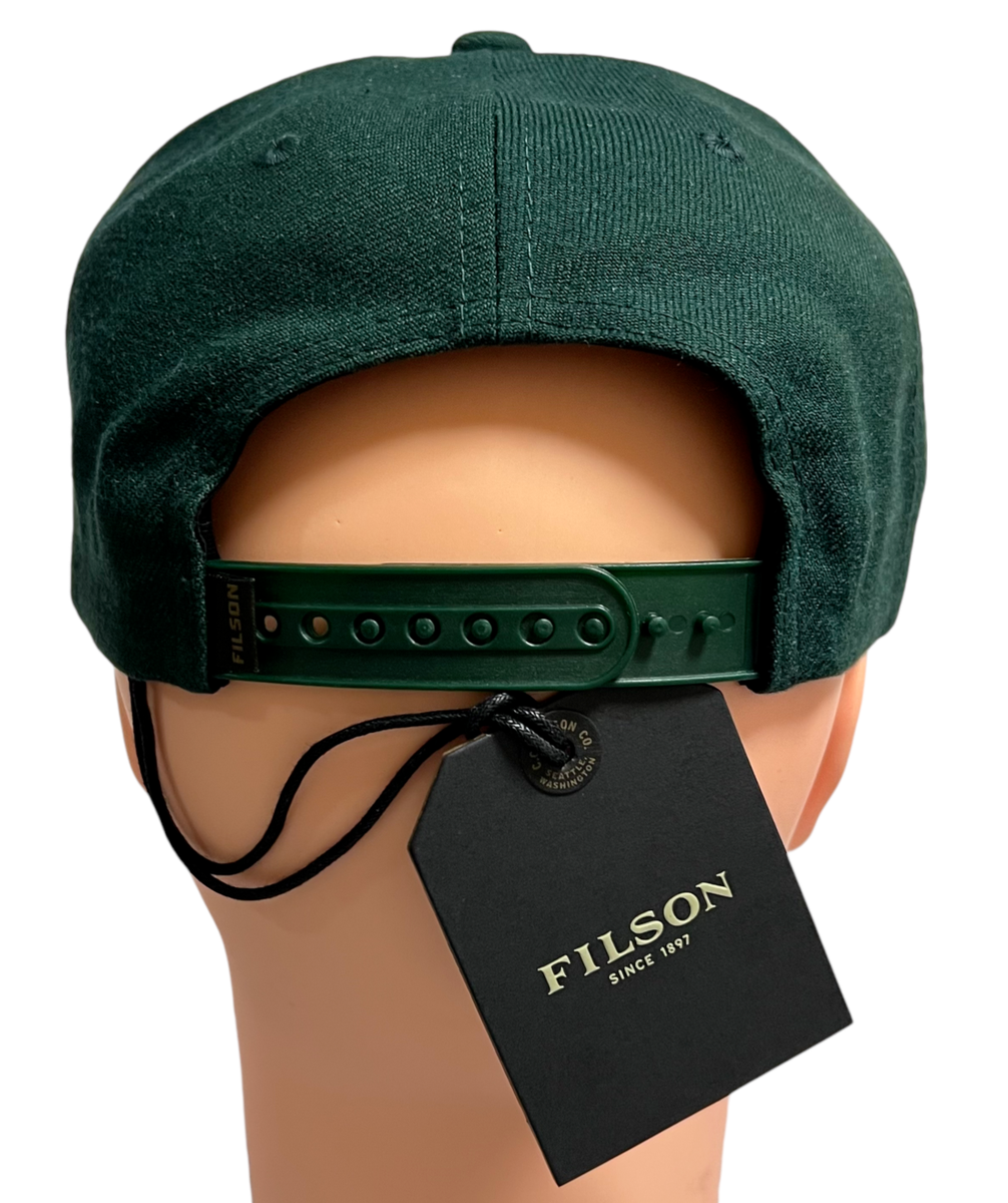 FILSON Harvester Cap Green Snapback Hat Yellow The CCF