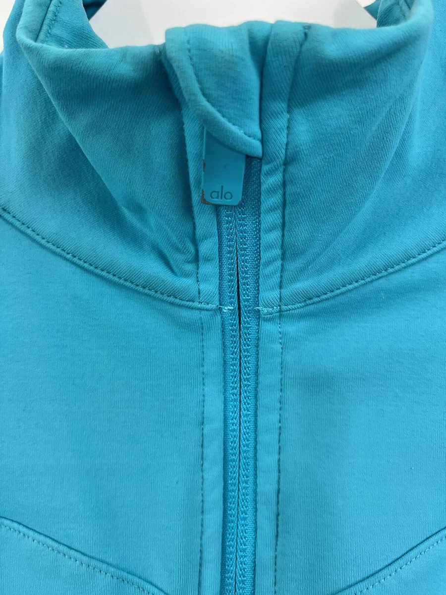 Alo Yoga Blue Contour Jacket Size S