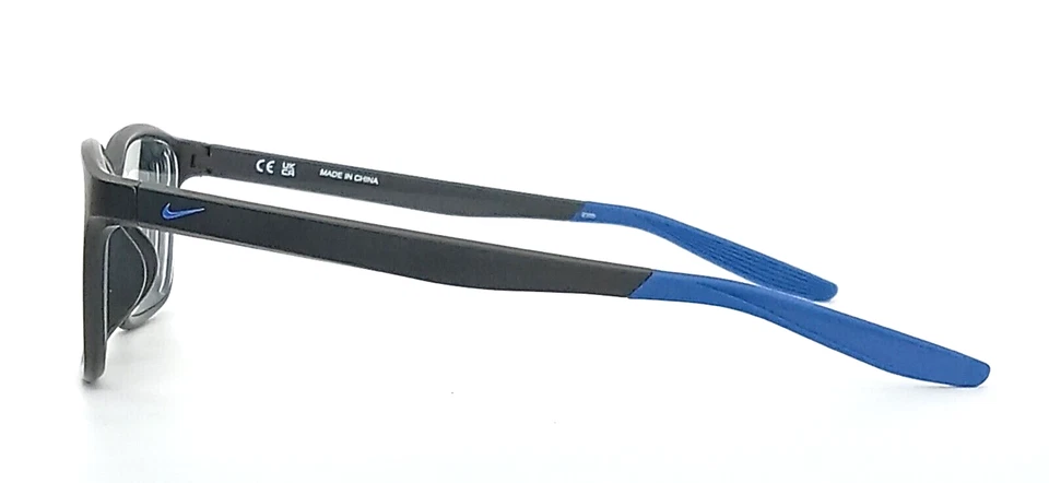 NIKE 7118 008 BLACK EYEGLASSES SUNGLASSES FRAMES 55-14-140 - Image 3 of 4