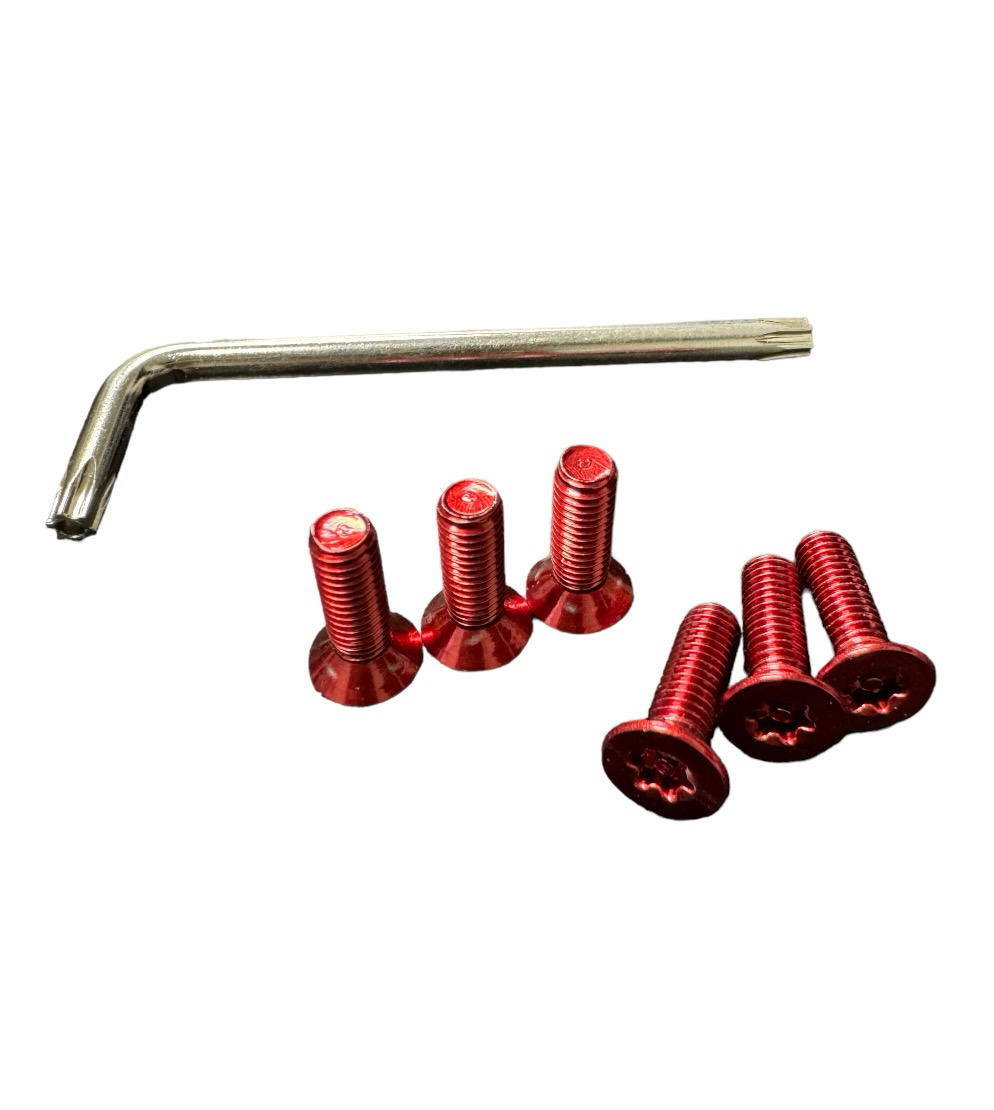 NNR Steering Wheel Anti-Theft Lock Long 16mm Screw w/Key Set of 6