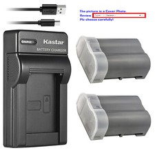 Kastar Battery Slim USB Charger for Nikon EN-EL15e  Nikon D7000 D7100 Camera