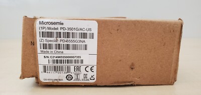 Microsemi PD-3501G/AC, 10/100/1000BaseT, 48V Power over Ethernet