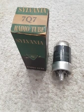 NOS Sylvania 7Q7 Vacuum tube