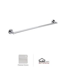 Rohl LO1/18APC Rohl Lombardia And Avanti Bath 18" Single Towel Bar In Polished C