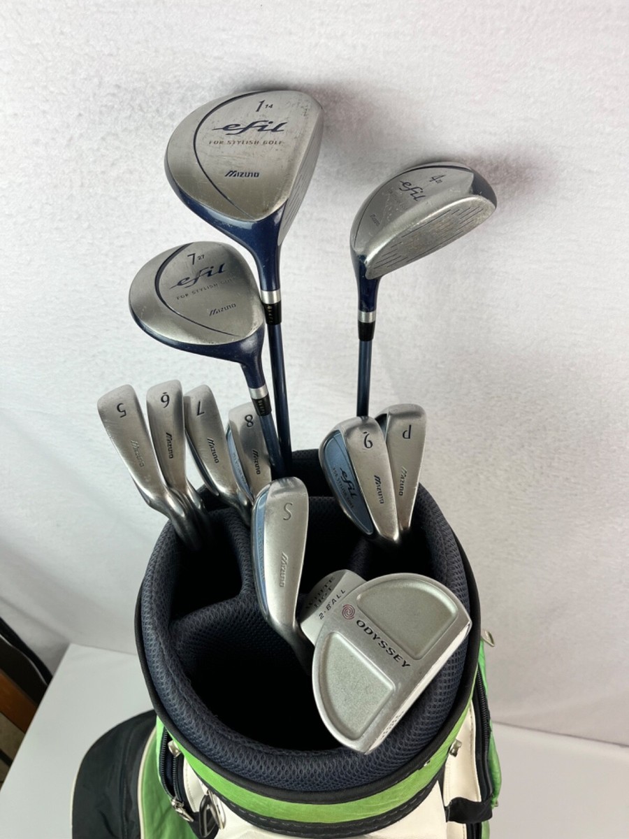 Mizuno efil women's golf set and Hazzys cart bag | eBay