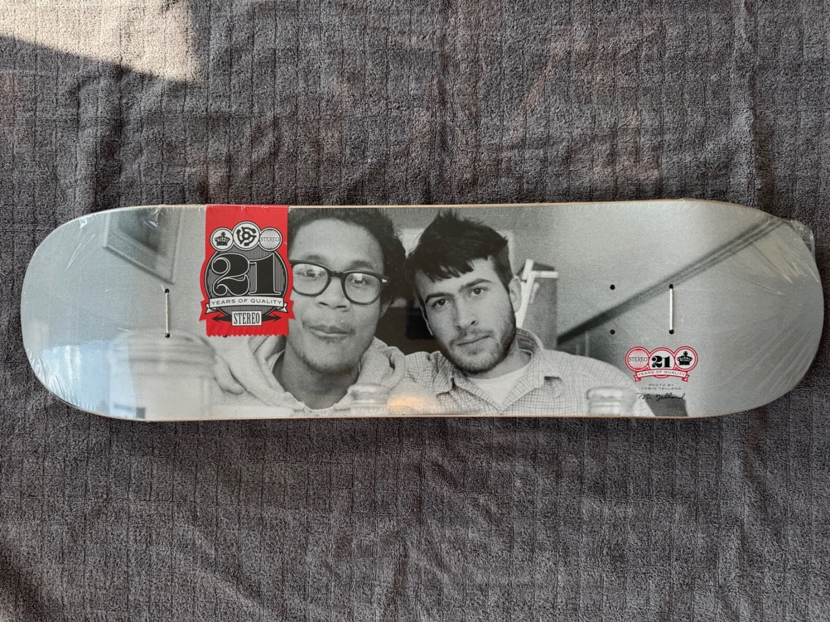Stereo Skatebaords 21st anniversary deck Jason Lee Chris