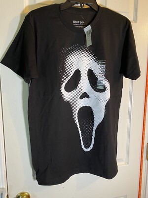 Scream Ghost Face Mens M T-Shirt Horror Movies Hot Topic Casual Party Halloween