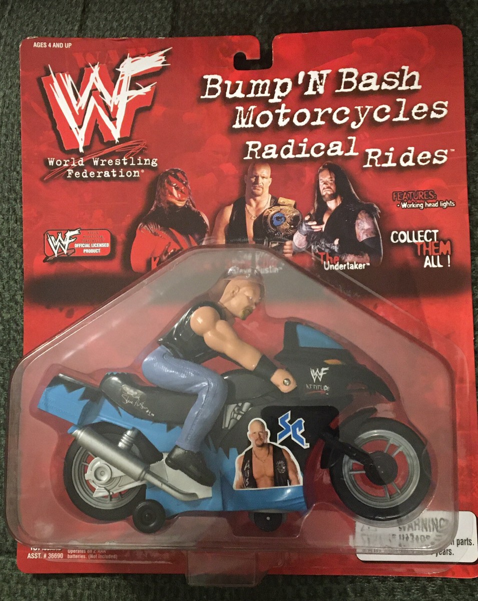 WWE アンダーテイカー＆バイク Amazon.com: Mattel WWE Wrekkin' Slamcycle Vehicle & Figure