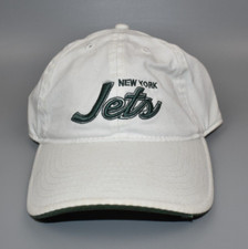 New York Jets Reebok Script Adjustable Strapback Cap Hat