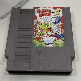 Bubble Bobble Part 2 (NES, 1993 TAITO) Authentic Complete CIB Manual TESTED
