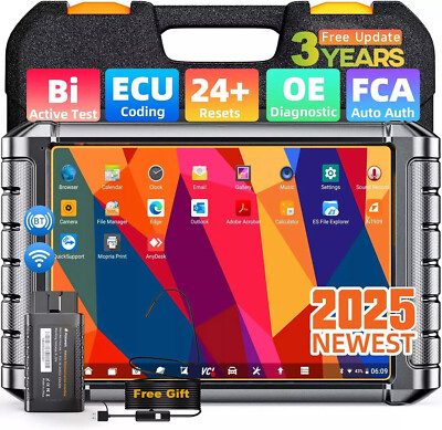 FOXWELL NT909 PRO All System Bidirectional Car Diagnostic Scanner E-CU Coding