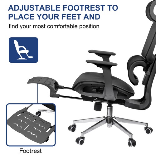 Ergotopia MasterBack ergonomischer Bürostuhl Schreibtischstuhl 200kg - Bild 11 von 12