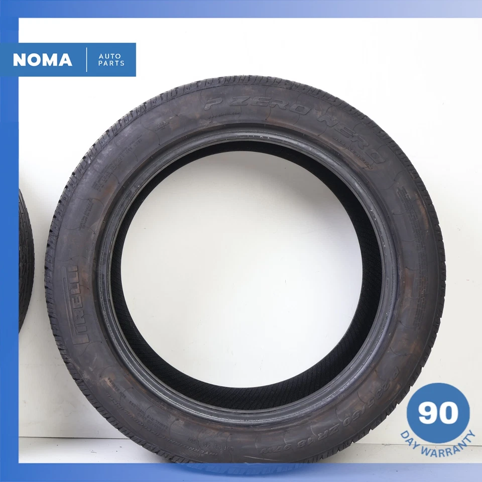 235/50 R18 Pirelli P Zero Nero 235 50 18 97W 6/32" DOT 4722 Tires - Image 2 of 4