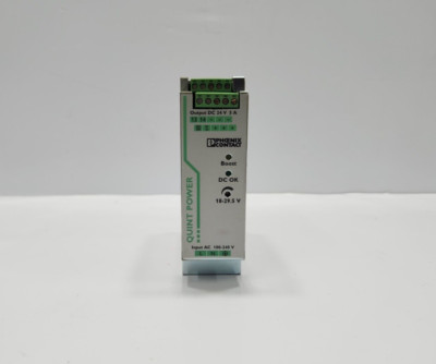 PHOENIX CONTACT QUINT-PS/1AC/24DC/5 POWER SUPPLY UNIT 2866750 REV 05