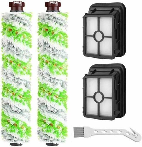 Zubehör Für Bissell Crosswave 3-In-1,4 Bürstenrollen Und 5 Ersatz Filter Kompatibel