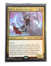 MTG Olivia, Mobilized for War - The List - shadows over innistrad NM