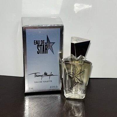 Thierry Mugler Eau De Star Eau DeToilette 0.17 fl oz / 5 ml NIB