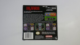 Dr. Mario Classic NES Series (Nintendo Game Boy Advance, 2004) WATA 8.0 A+ Seal