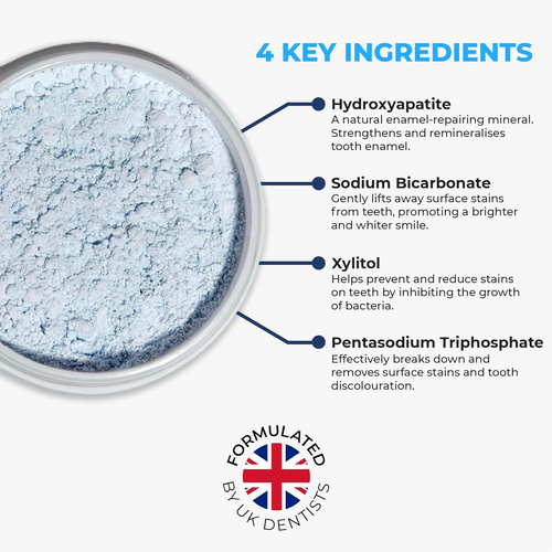 BetterWhite Teeth Whitening Powder Dentist Approved & Enamel Safe6 Month Supply - Picture 3 of 8