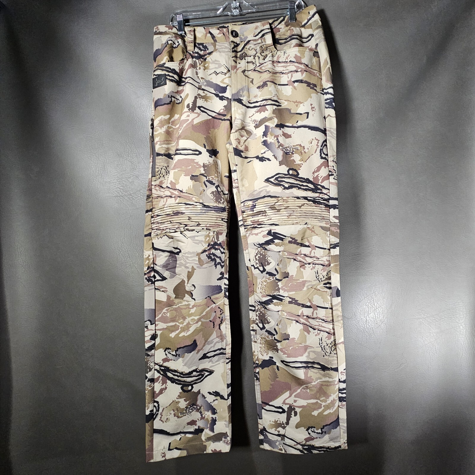 Under Armour Storm Hardwoods STR Pants Mens 34 Camo Barren Camo Black