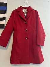 Allegra K Women's Winter Overcoat Mid-Long Stand Collar Single Breasted Coat Med