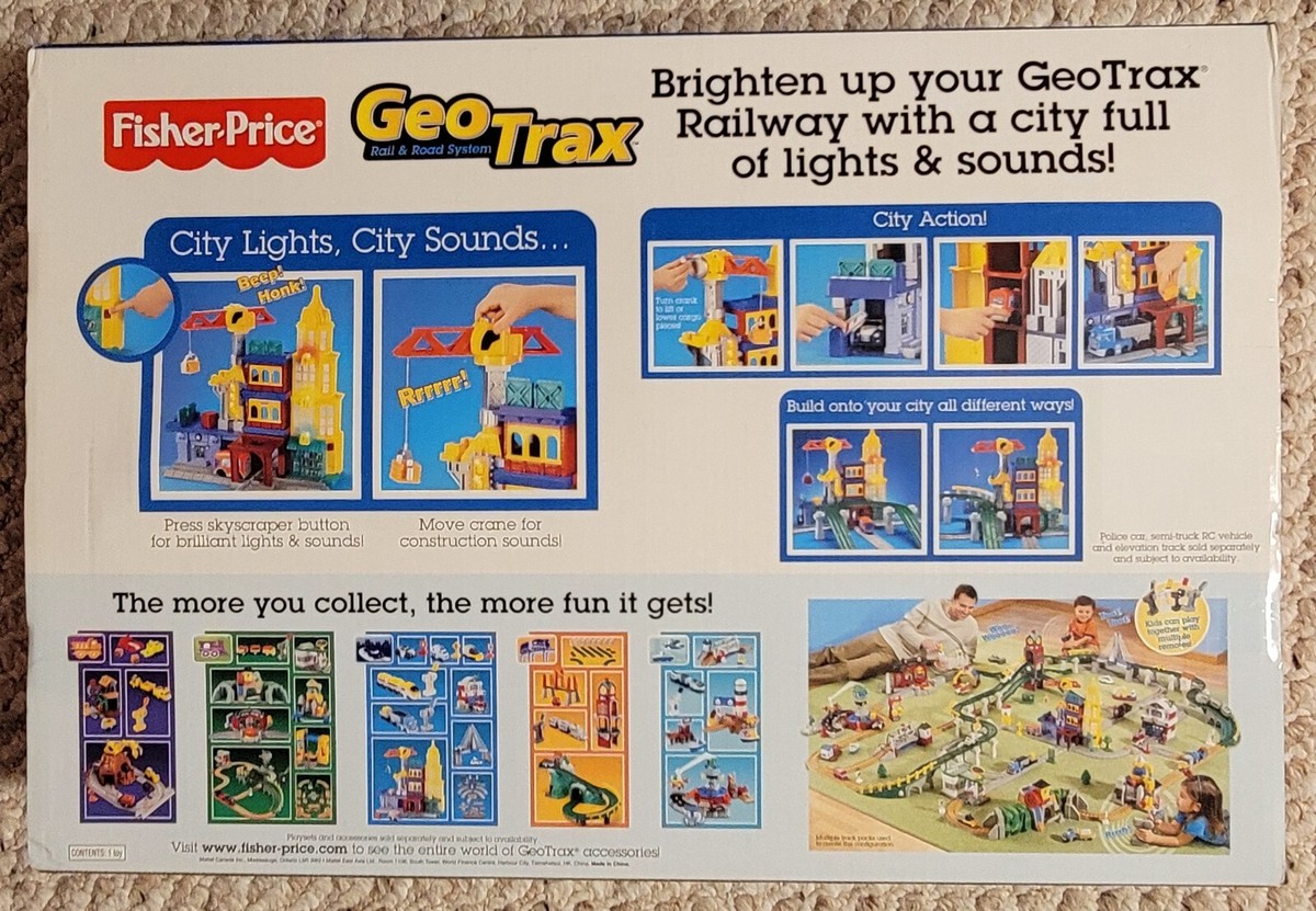 Big City Lights Center GeoTrax RARE Retired 2006 K0400 Works